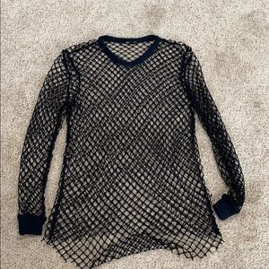Netted top